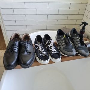 3 pairs of shoes - size 11 Vans/Nike/Dockers dress shoes
